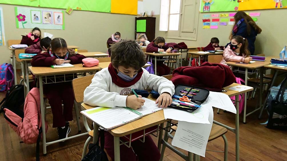 Mendoza: Vuelven las clases presenciales absolutas hasta 3°grado