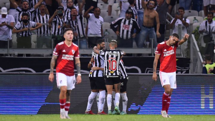 River perdió 3-0 ante Atlético Mineiro por la Copa Libertadores