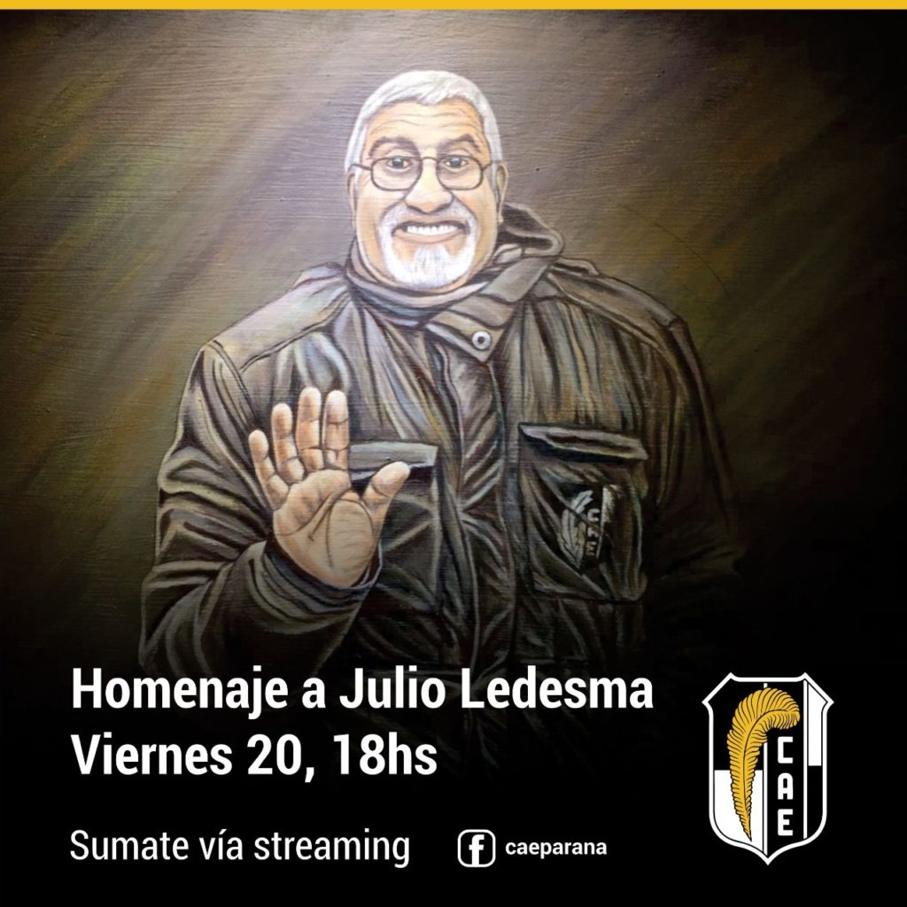 Homenaje a Julio Ledesma: “llevó el rugby a todo el país”