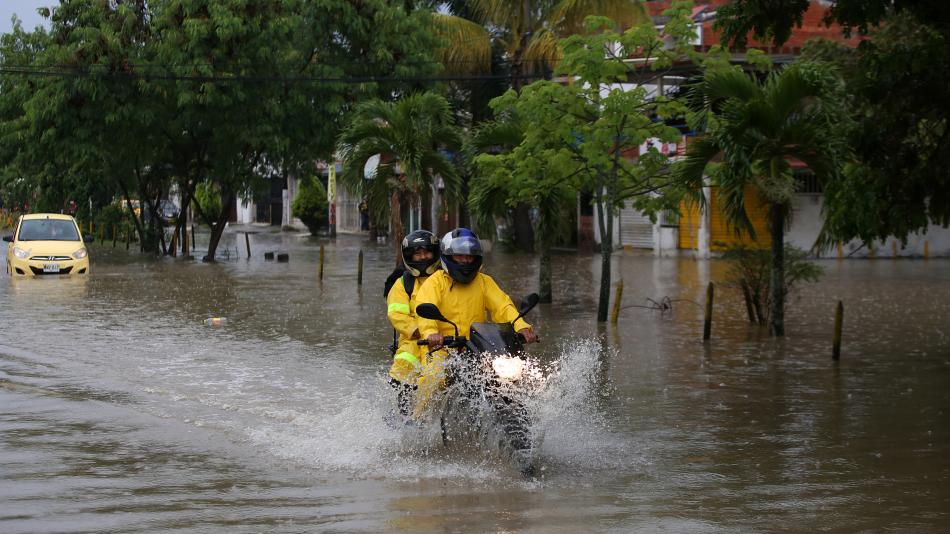 Cuatro departamentos del caribe colombiano permanecen inundados
