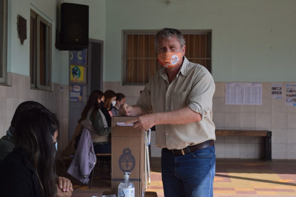 Galimberti: “Vengo a votar con esperanza”