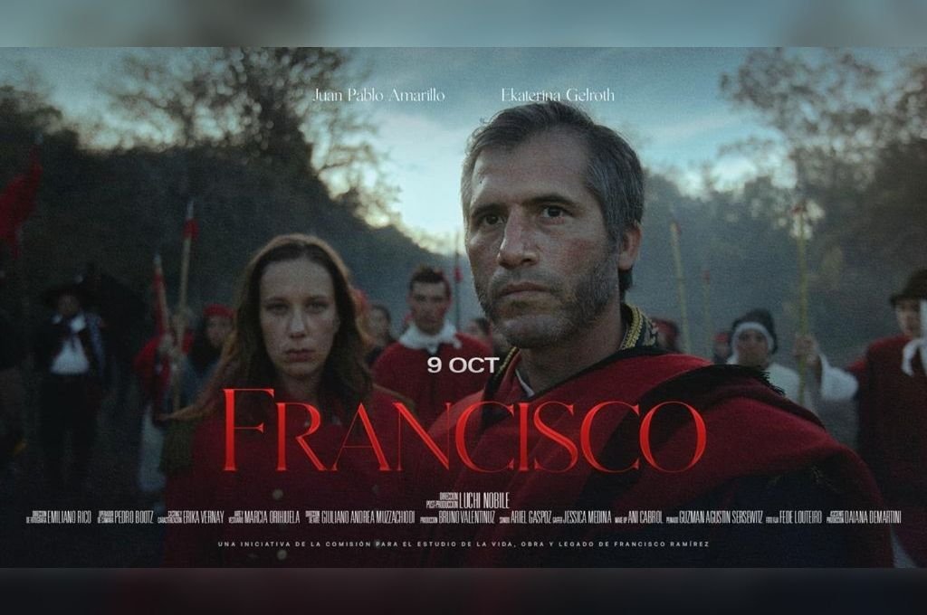 Pancho Ramírez llega a la pantalla grande en “Francisco”