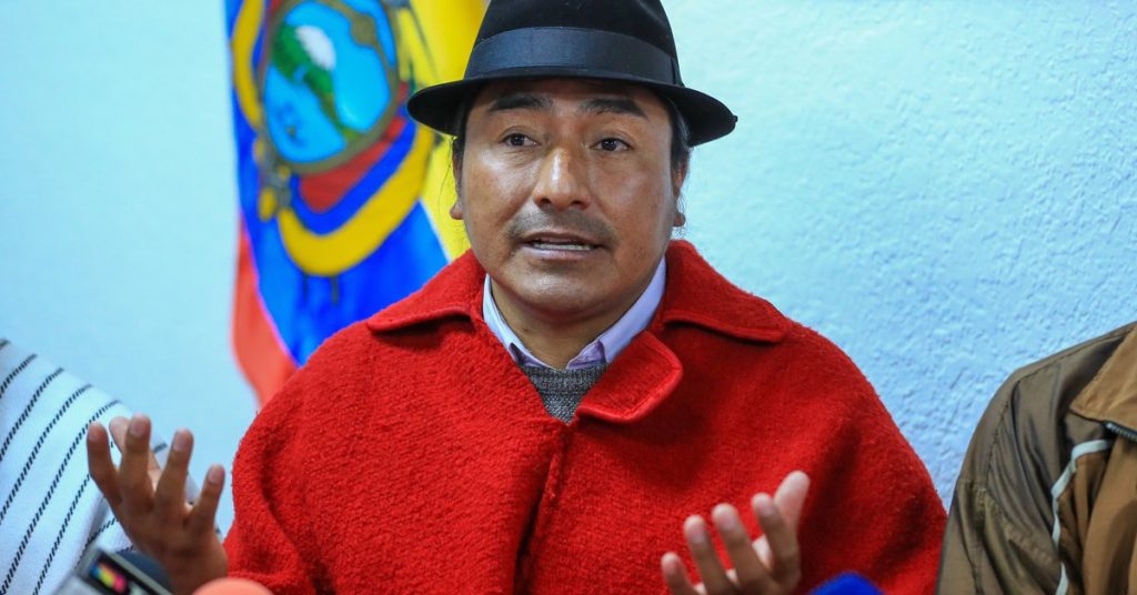 Confederación Indígena de Ecuador anunció protestas indefinidas