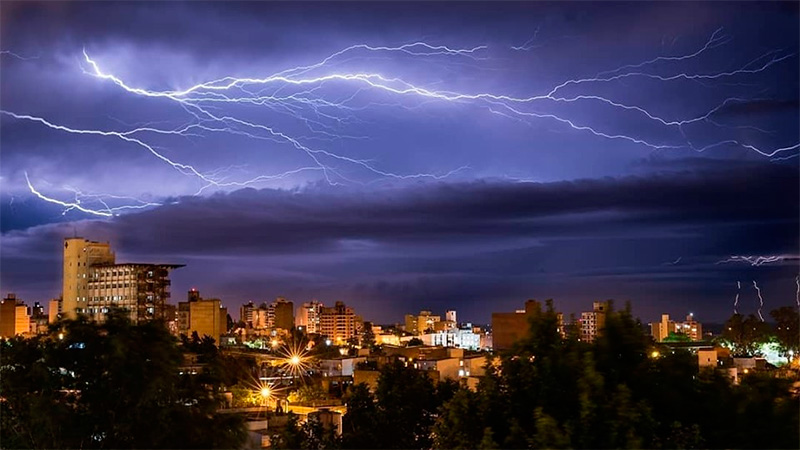 Entre Ríos: Rige un alerta amarilla por tormentas