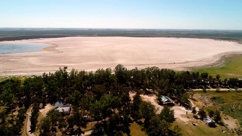 Santa Fe: se secó la Laguna Paiva debido a la extrema sequía