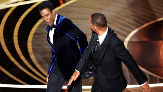Will Smith golpeó a Chris Rock en los Oscars