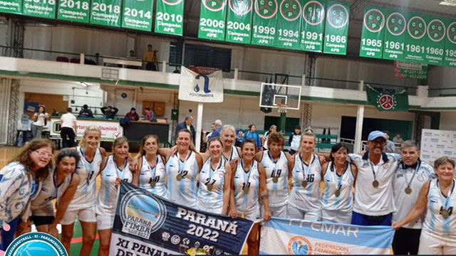 Panamericano de Maxibásquet: Argentina logró el título en Paraná