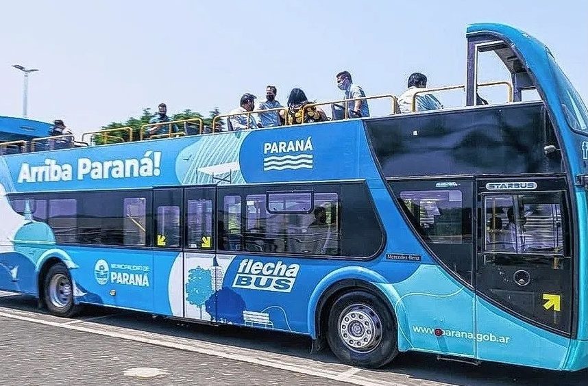 Comenzaron los circuitos gratuitos para vecinos en el Paraná Bus