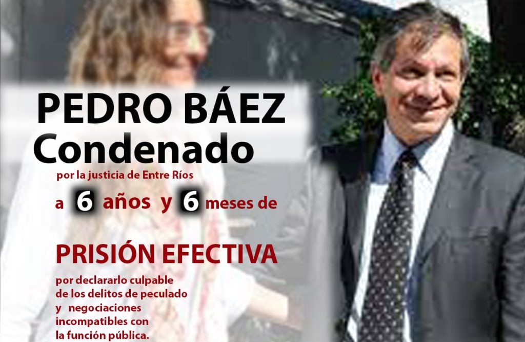 Exministro de Comunicación Pedro Baez condenado a 6 años