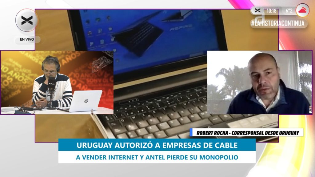 Uruguay autorizó a empresas de cable a vender Internet