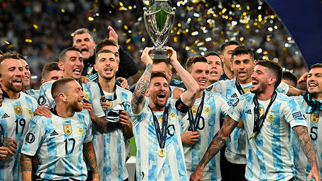 Argentina goleó a Italia y se coronó en la Final en Wembley