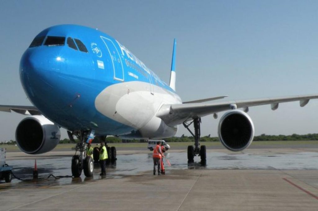 Amenaza de bomba en un vuelo de Aerolíneas Argentinas