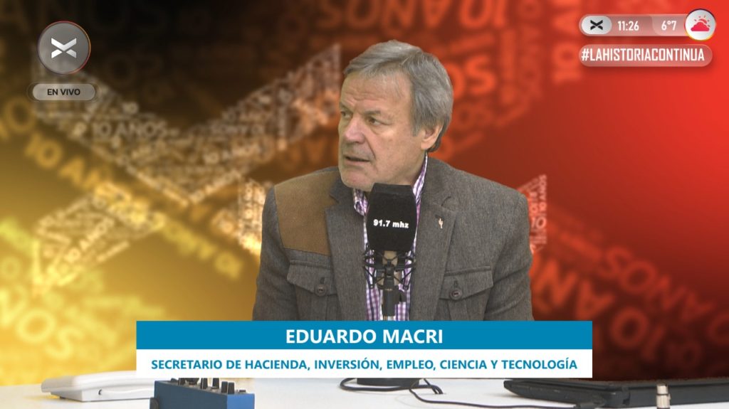 Eduardo Macri: “Se convocará a los gremios el martes 29”