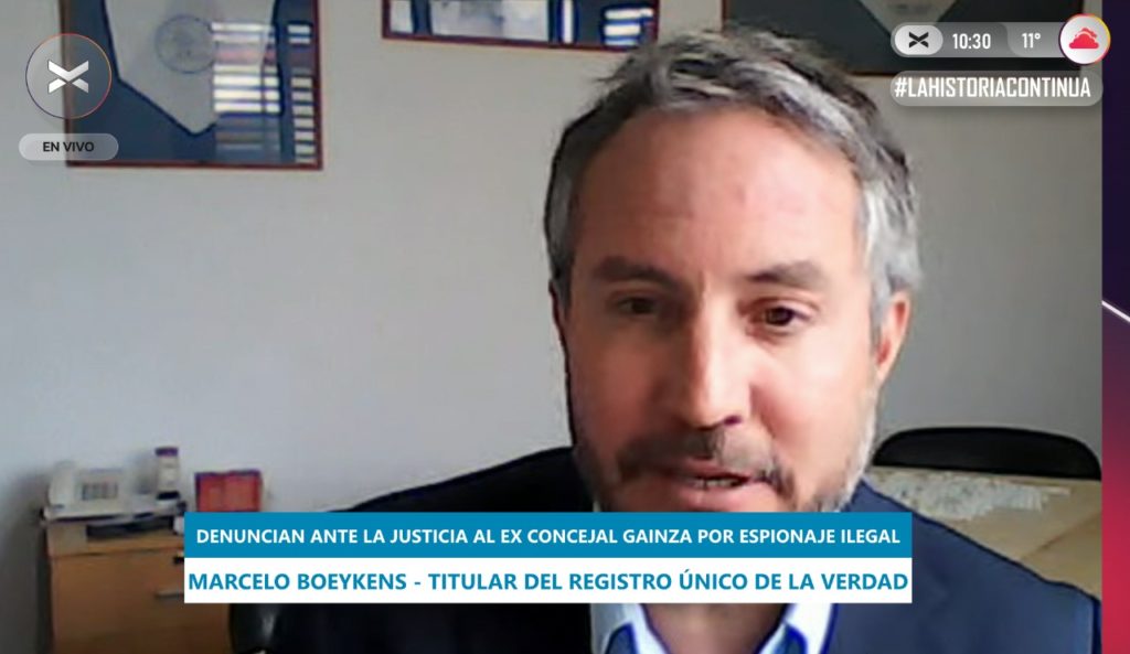 Marcelo Boeykens: “Gainza reveló espionaje ilegal”