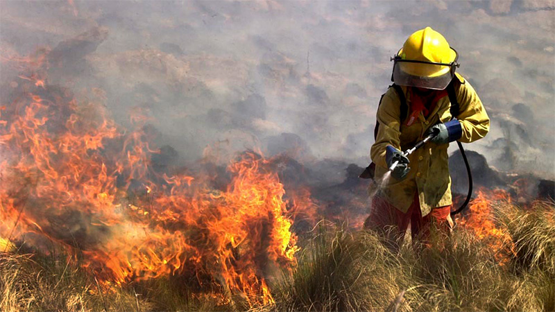 Más de 4000 hectáreas quemadas en Córdoba, Jujuy y Salta