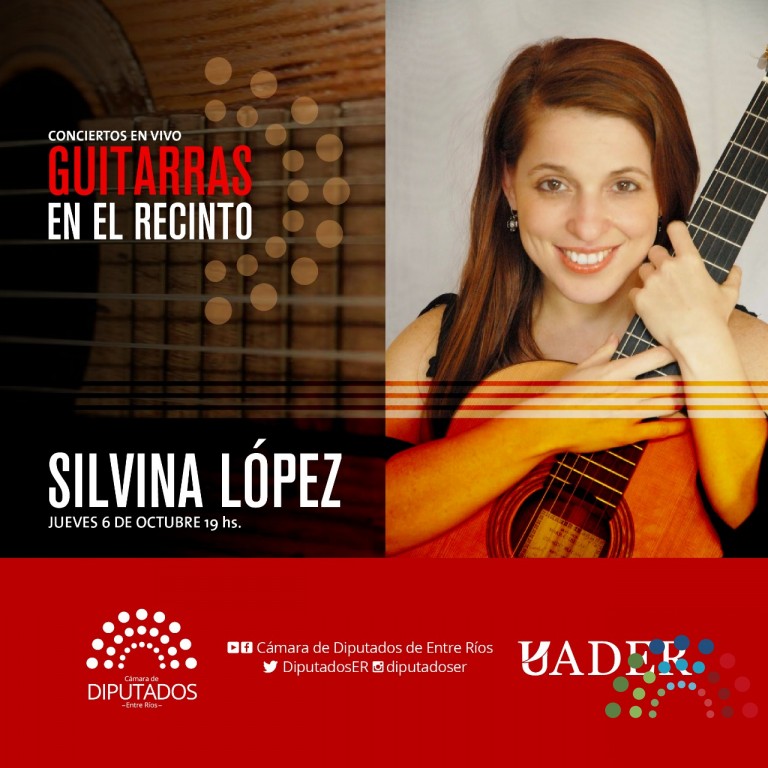 Silvina López inicia el ciclo “Guitarras en el Recinto”
