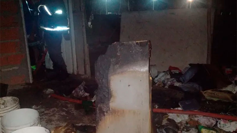 Se incendió una casa en Paraná y piden ayuda para la familia