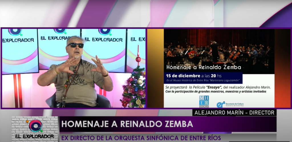 Homenaje a Reinaldo Zemba