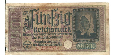 La aduana secuestró billetes de la Alemania Nazi