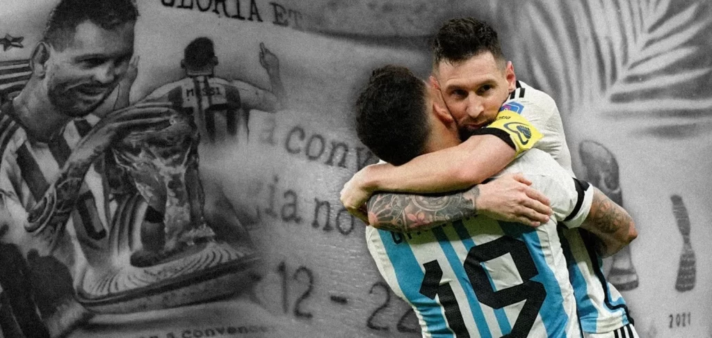 Emotivo mensaje de Nicolás Otamendi a Lionel Messi