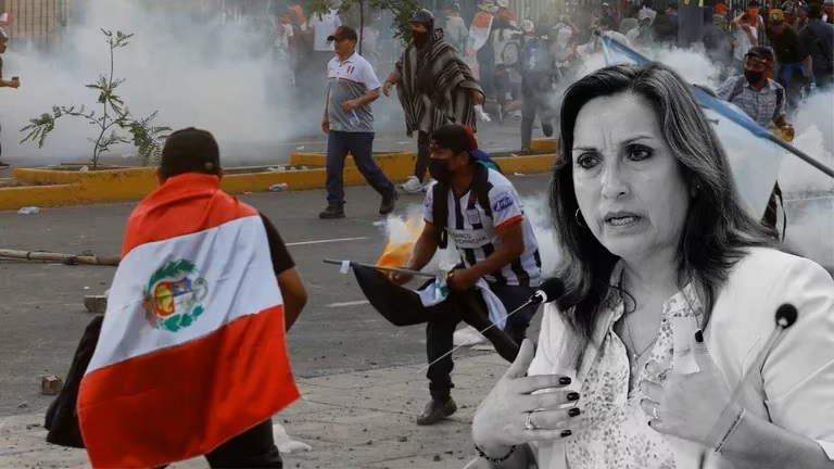 Dina Boluarte explota contra periodista que afirmó se violaron derechos humanos