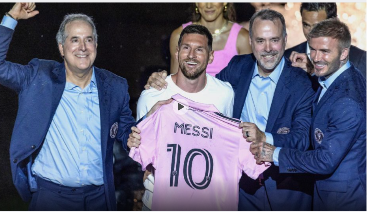 Lionel Messi fue presentado en Inter Miami con un gran show ante un estadio lleno