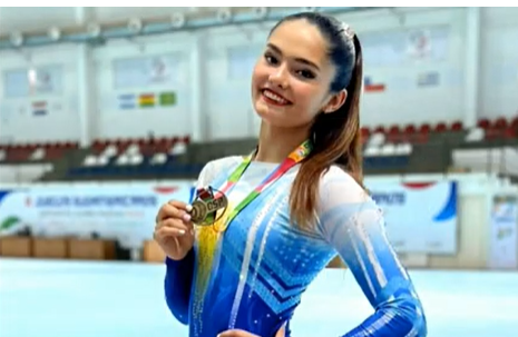 Milena Alfaro patinadora artística participara de los juegos artísticos sudamericanos