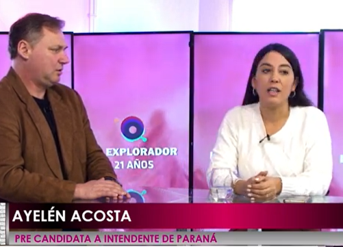 Ayelén Acosta: “voy a sacar el cincuenta por ciento de los cargos políticos”