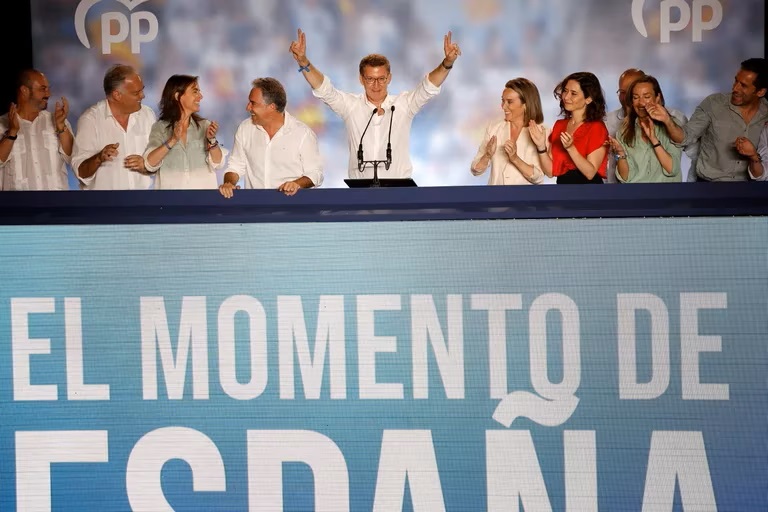 El Partido Popular gana las elecciones en España pero Feijóo  no logra la mayoría para formar Gobierno