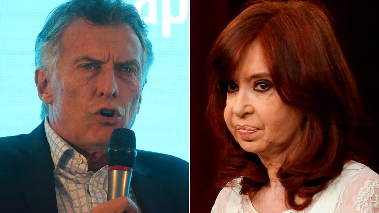 Mauricio Macri y Cristina Kirchner ocuparon nuevamente el centro de la campaña electoral