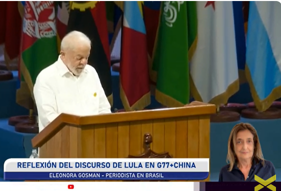Lula da Silva en Cuba: Llamado a una gobernanza global