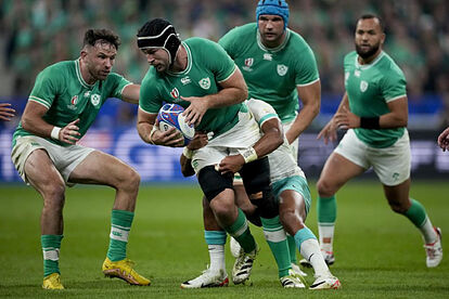 Irlanda dio el golpe y venció 13-8 a Sudáfrica en el Mundial de rugby