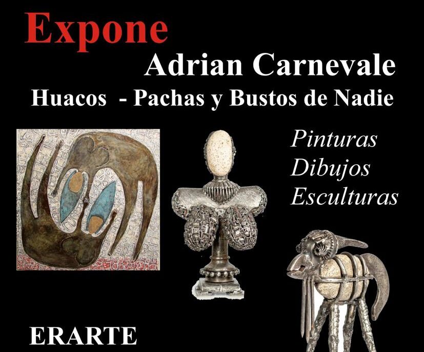 Adrián Carnevale el escultor multifacético: entre chatarras y conceptos