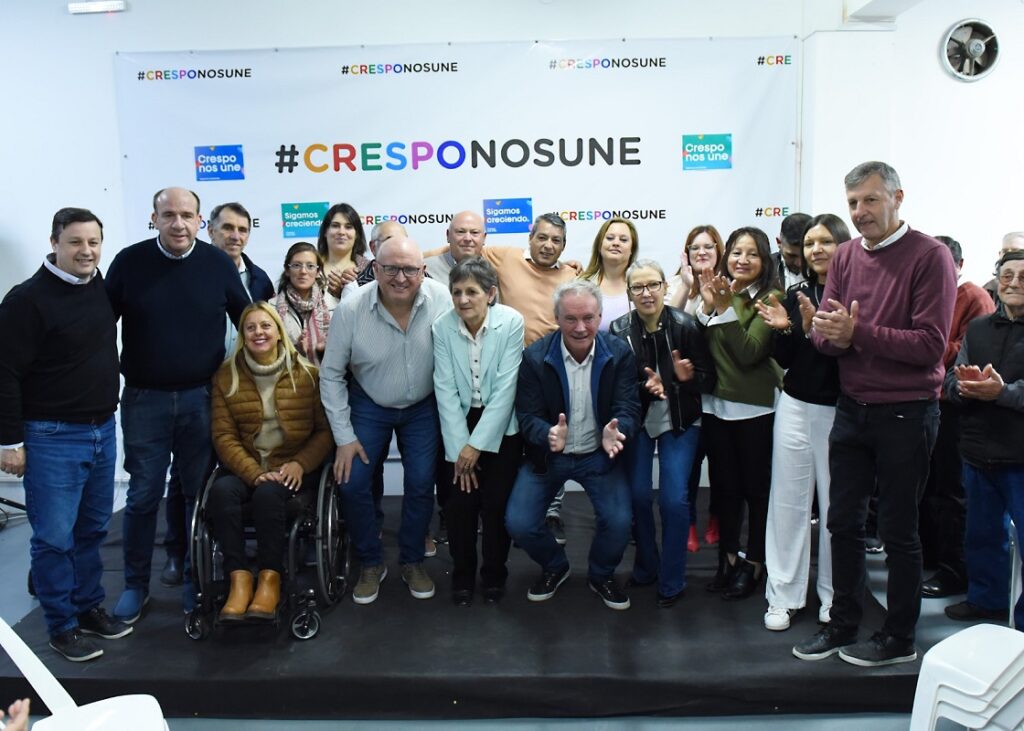 Marcelo Cerutti, presentó los seis ejes de su programa de gobierno para Crespo