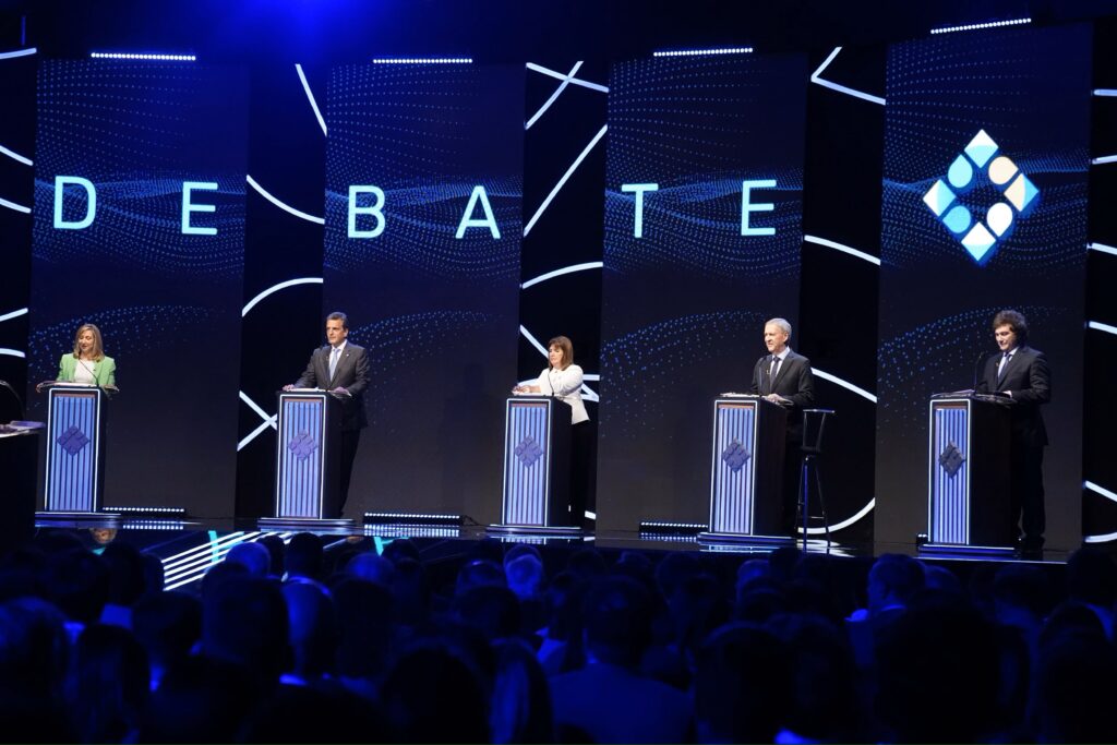 Las frases salientes de los candidatos presidenciales durante el debate