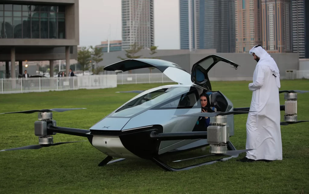 De la ficción a la realidad: Dubái presentó sus taxis voladores sustentables