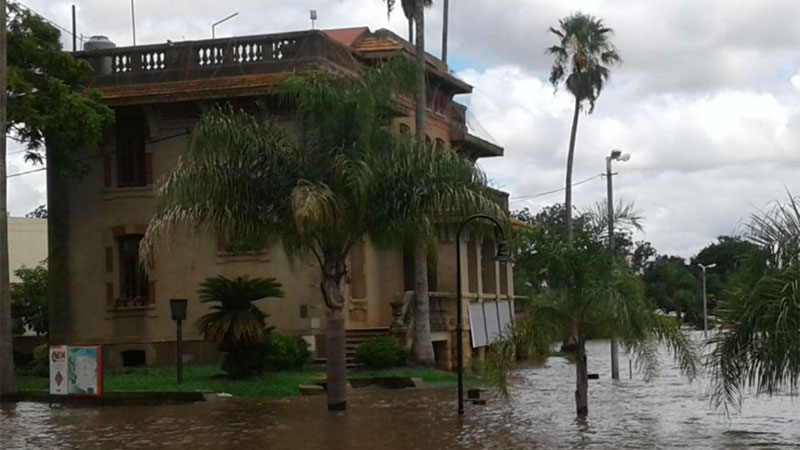 Preocupación en el sector turistico por las inundaciones  en la costa del uruguay
