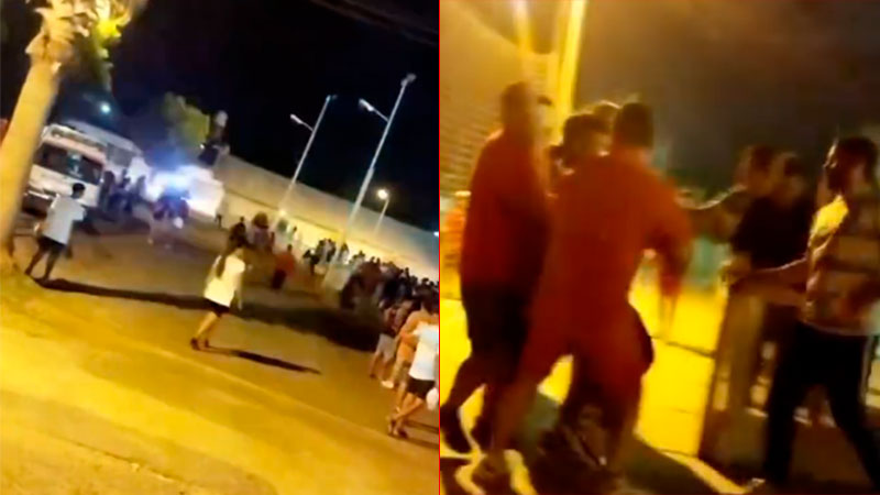 Corridas, golpes y un apuñalado en un club en Paraná: un joven resultó herido