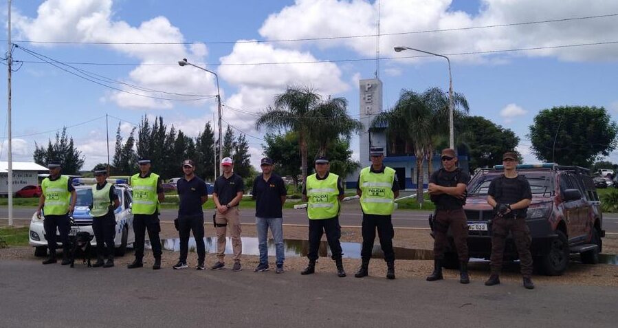 Mega operativos policiales en Entre Ríos: buscan drogas y armas