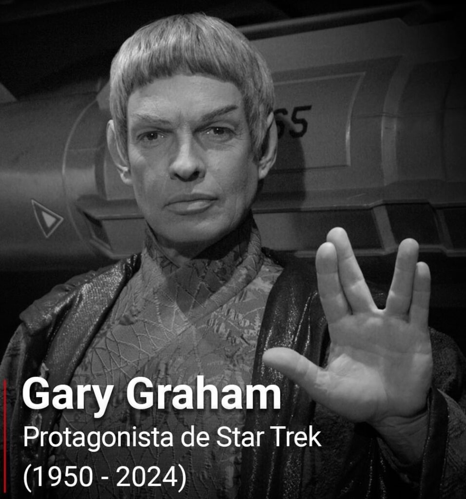 Murió Gary Graham, protagonista de una serie de Star Trek
