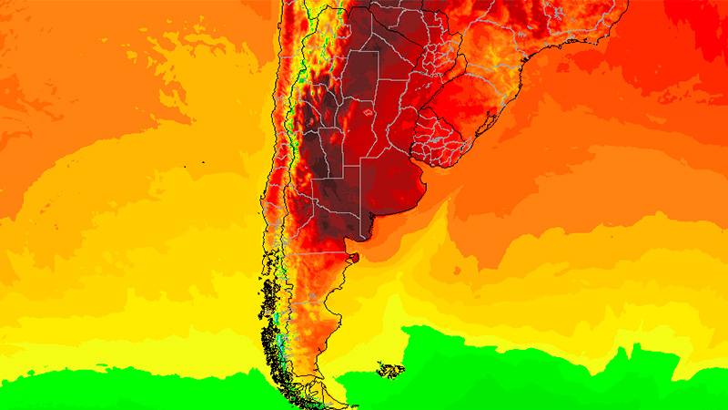 Hay 21 provincias bajo alerta por calor extremo