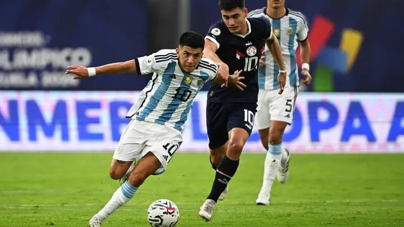 Argentina empató con Paraguay: se complica el sueño olímpico