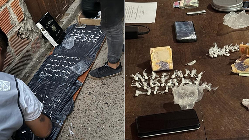 Hallaron 700 dosis de cocaína en un barrio de Paraná