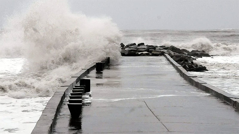 Un ciclón extratropical podría generar grandes olas en la Costa Atlántica