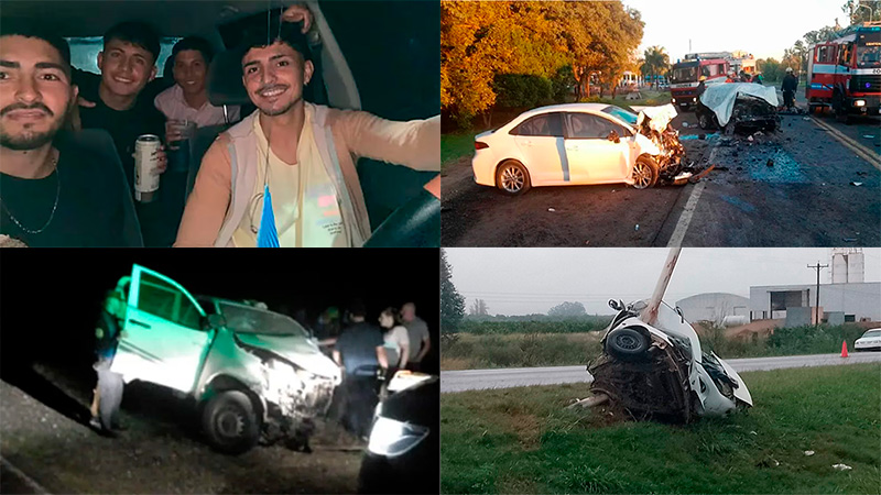 Ocho muertos tras accidentes en Entre Ríos: “Sobrepaso y exceso de velocidad”