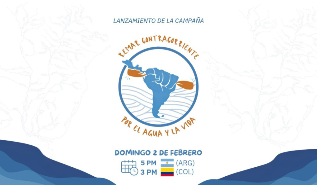 La campaña Remar Contracorriente por el Agua y la  Vida tendrá su lanzamiento este domingo en Paraná