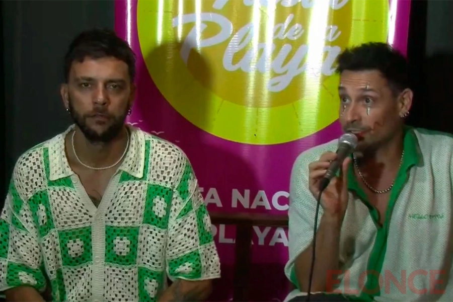 Los Caligaris en la Fiesta de la Playa: “Llevamos la bandera de la amistad”