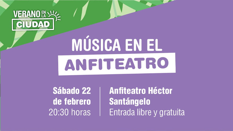 Música en el Anfiteatro cierra su ciclo con una gran noche de cumbia