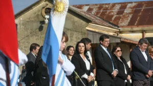 La vicegobernadora Alicia Aluani celebró un nuevo aniversario de la Revolución de Mayo, junto a los vecinos de Betbeder.