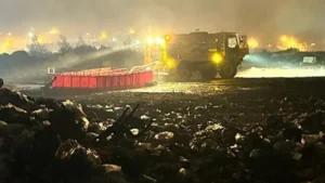 Desastre ambiental en Colón por el incendio de un basural “detonado”